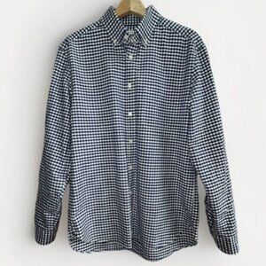 Jos A Bank 1905 Collection Tailored Fit Blue Collar Dress Shirt Size Medium